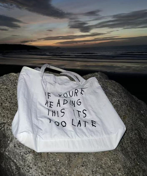 レタリングロゴビッグトートバッグ / 15738