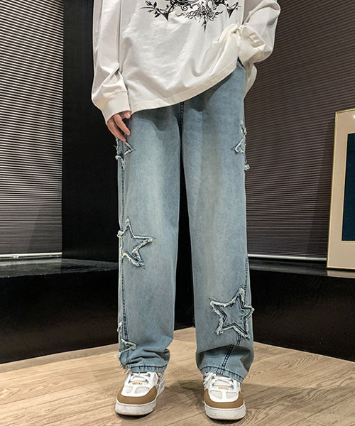 スターモチーフデニムパンツ / 15560
