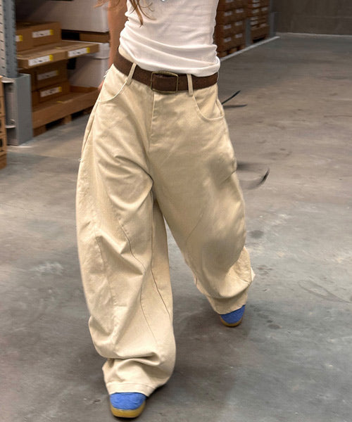 バック刺繍ロゴパンツ / 15449