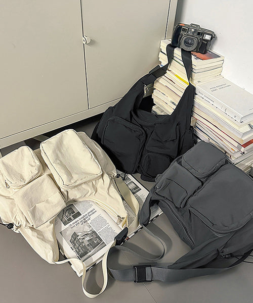 マルチポケットショルダーバッグ / 15591