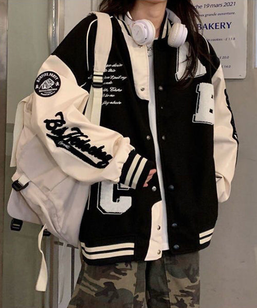 サガラ刺繍スタジャン  / 15517