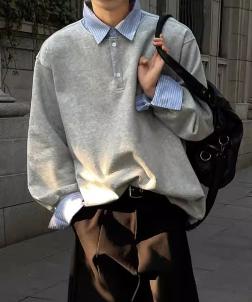 フェイクレイヤードスウェット / 15585