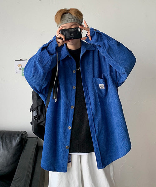 オーバーサイズコーデュロイシャツ / 15594