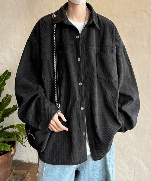 コーデュロイ長袖シャツ / 15212