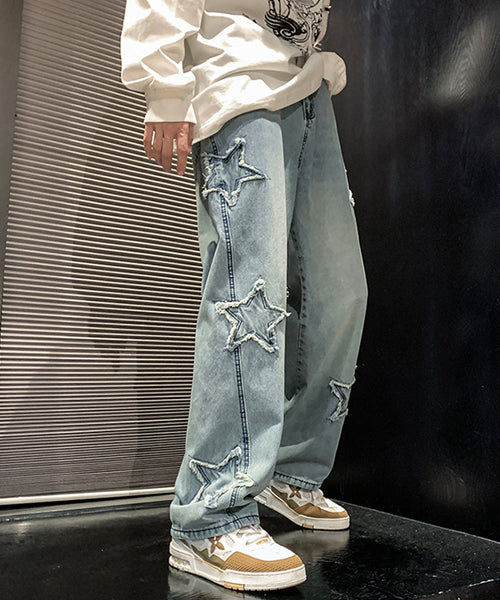 スターモチーフデニムパンツ / 15560