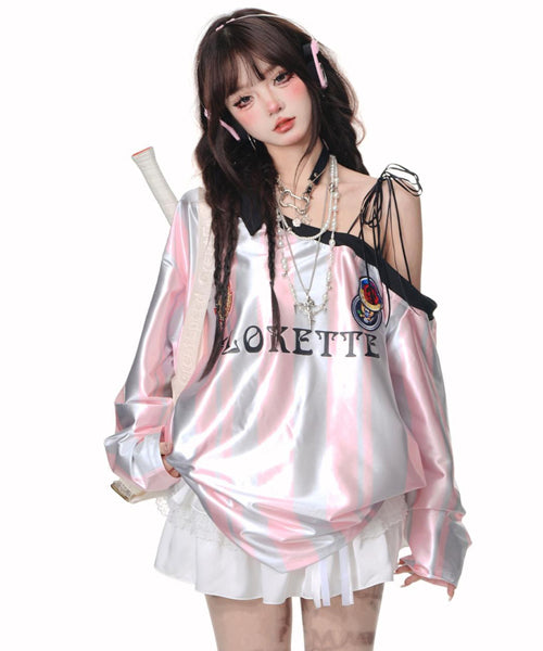 ワンショルダーゲームシャツ / 15699