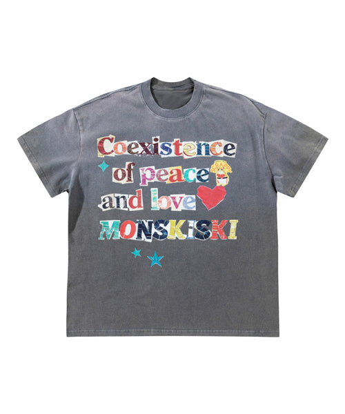 テキストプリントTシャツ / 15829