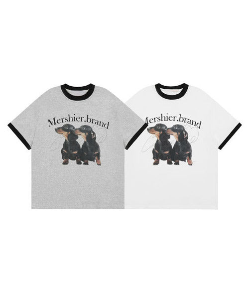ダックスフンドリンガーTシャツ / 15840