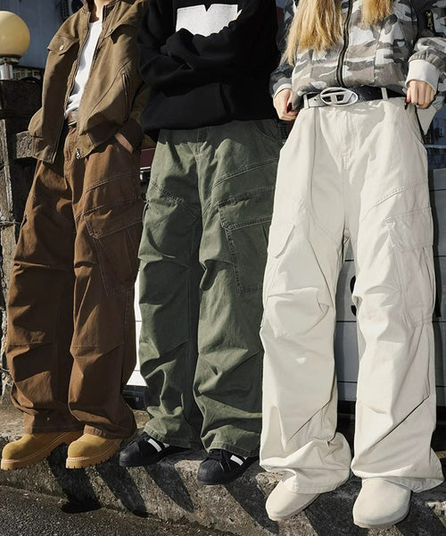 ギャザーワイドカーゴパンツ / 15543