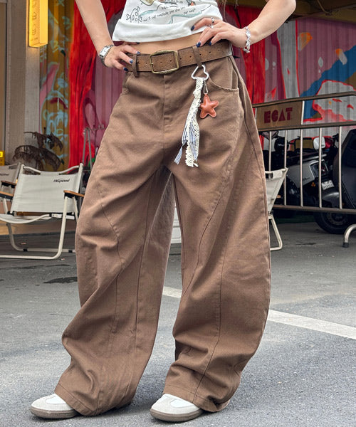 バック刺繍ロゴパンツ / 15449