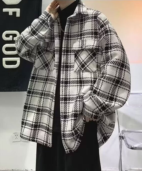 チェック柄シャツジャケット / 15239
