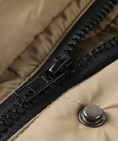 フード付きロングダウンジャケット / 15520