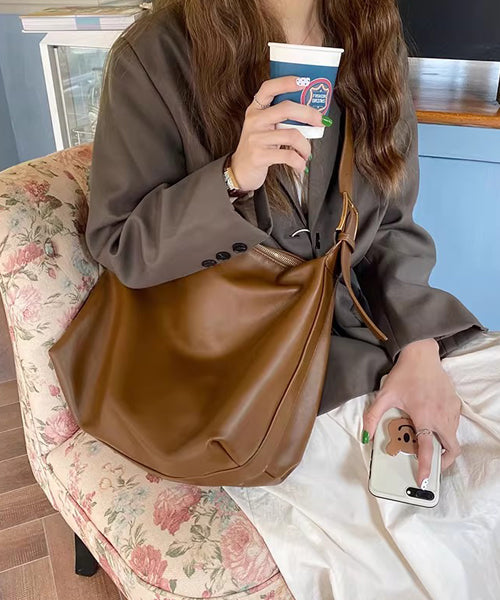 フェイクレザーショルダーバッグ / 15755