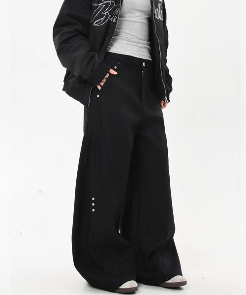 スタッズカーブパンツ / 15404