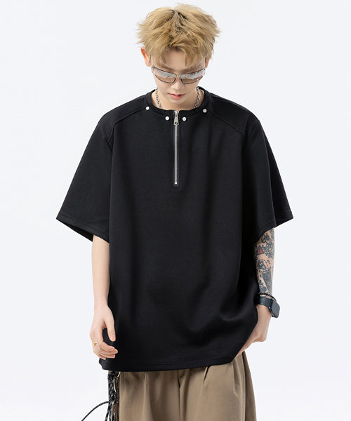 ハーフジップTシャツ / 15913