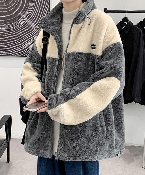 刺繍ロゴボアブルゾン / 15276