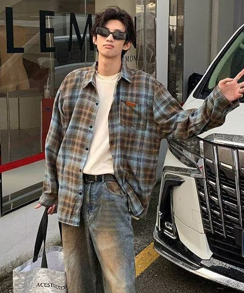 チェック柄シャツ / 16432