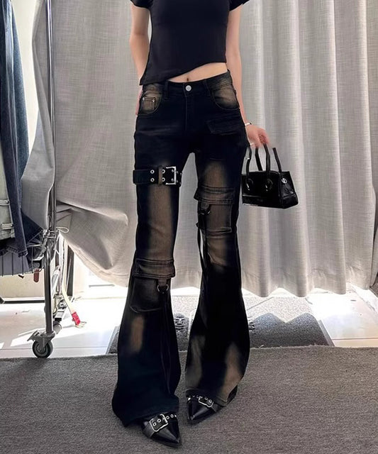 カーゴフレアデニムパンツ / 14822