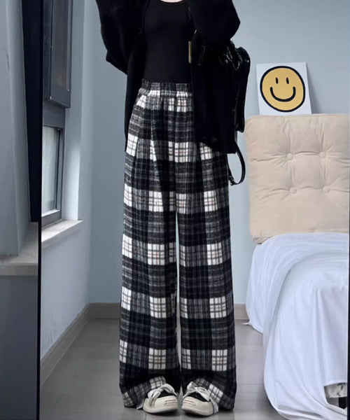 チェック柄イージーパンツ / 15420