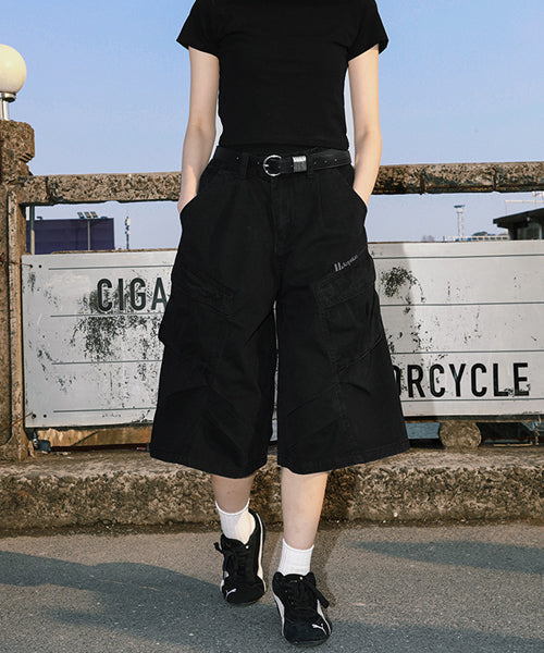 ワイドカーゴハーフパンツ / 15751