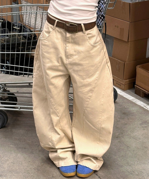 バック刺繍ロゴパンツ / 15449