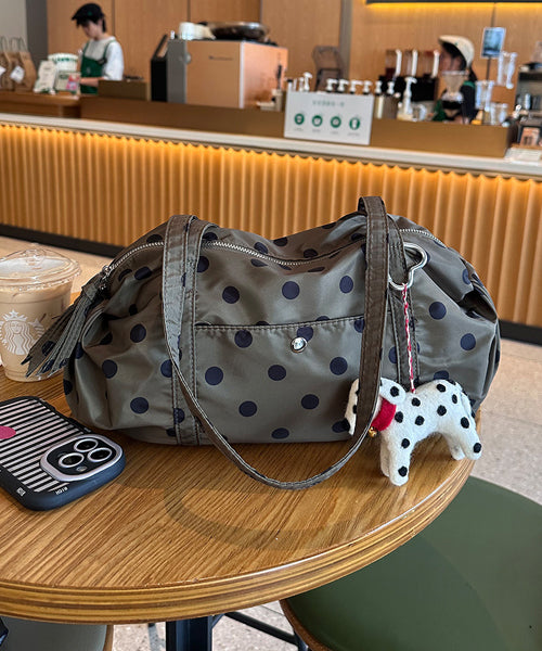 ドット柄ボストンバッグ / 15342