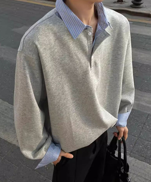 フェイクレイヤードスウェット / 15585
