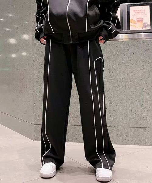 パイピングトラックジャケット＆パンツ セットアップ / 15546