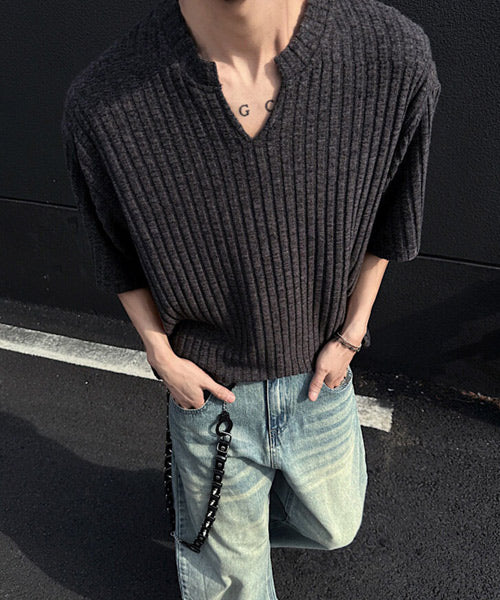 キーネックTシャツ / 14668