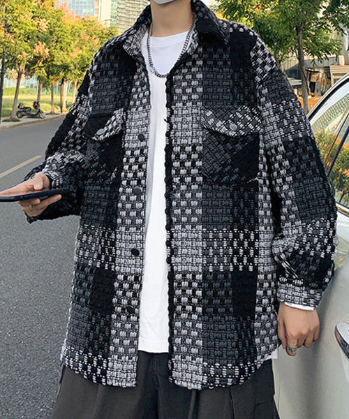 チェック柄シャツジャケット / 15596