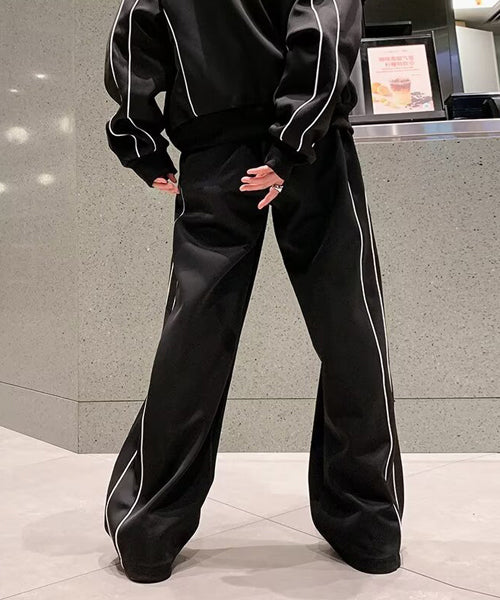 パイピングトラックジャケット＆パンツ セットアップ / 15546