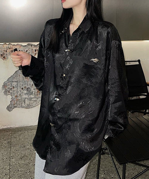 メタルバックル和柄シャツ / 16298