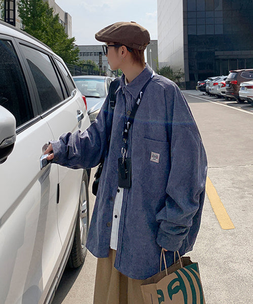 オーバーサイズコーデュロイシャツ / 15594