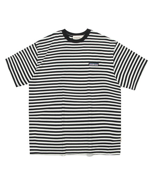 ⭐️ちあき【Supreme】ボーダーロゴ半袖Tシャツ Lサイズ ボーダー Supreme(シュプリーム) トップス(メンズ) - 海外通販の