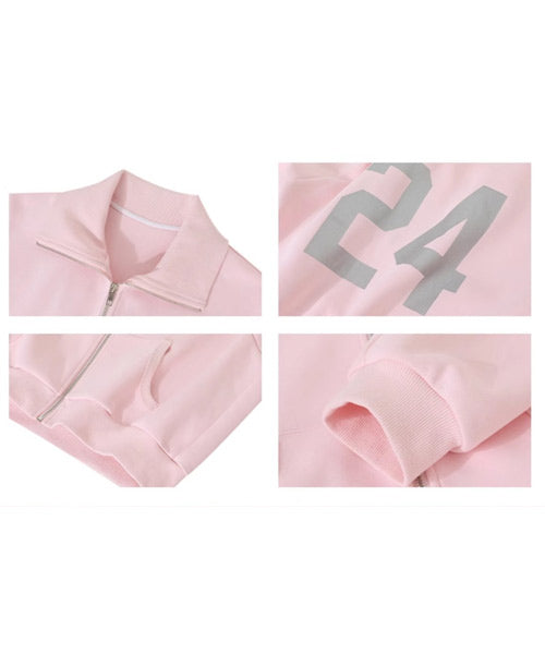 ジップアップスウェット＆ショートパンツ セットアップ / 15589