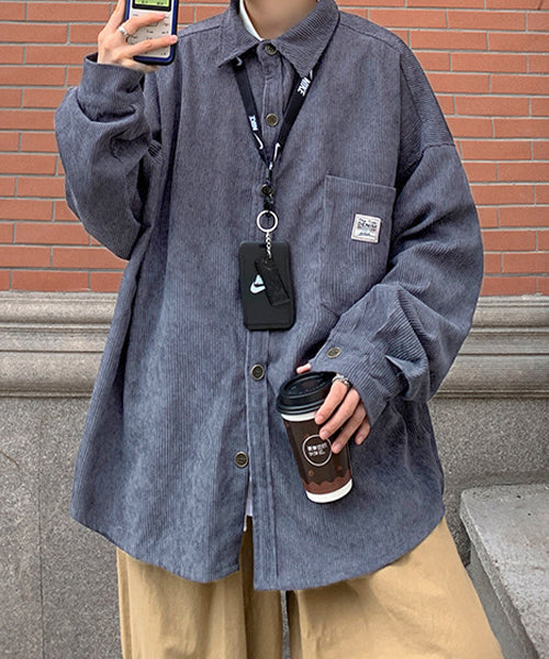 オーバーサイズコーデュロイシャツ / 15594
