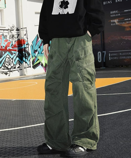 ギャザーワイドカーゴパンツ / 15543