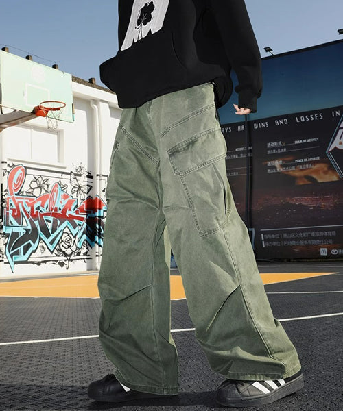 ギャザーワイドカーゴパンツ / 15543