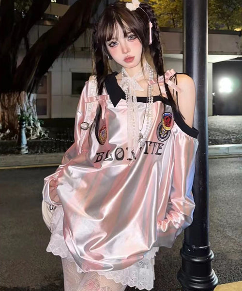 ワンショルダーゲームシャツ / 15699