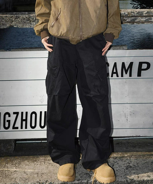 ギャザーワイドカーゴパンツ / 15543