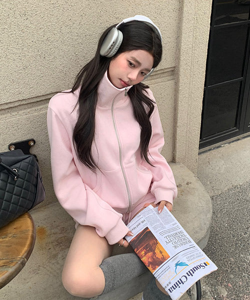 ジップアップスウェット＆ショートパンツ セットアップ / 15589