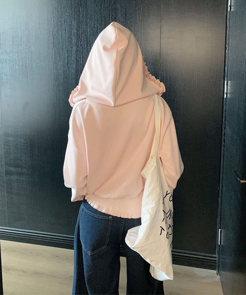 フリルジップパーカー / 15559