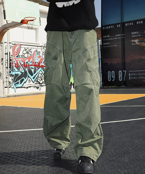 ギャザーワイドカーゴパンツ / 15543