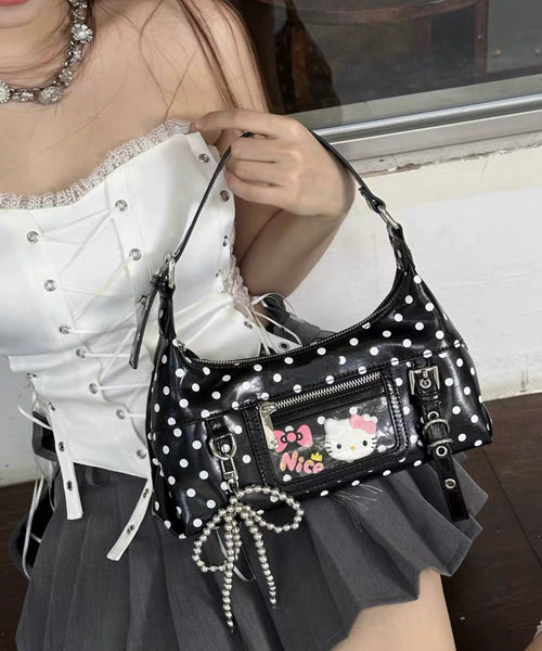 ドット柄ショルダーバッグ / 15563