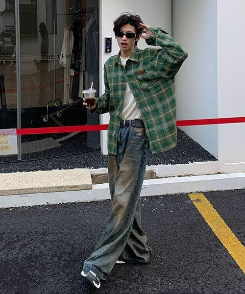 チェック柄シャツ / 16432