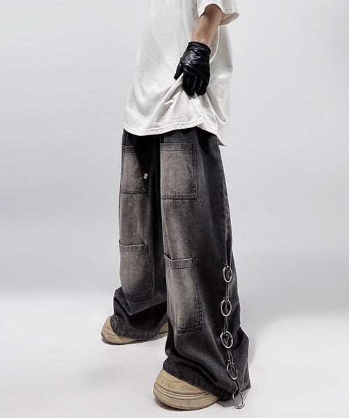 サイドリングデニムパンツ / 15544