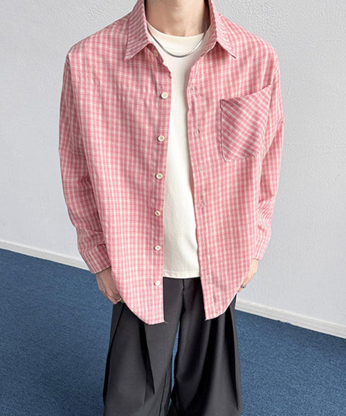 レトロチェック柄シャツ / 16257