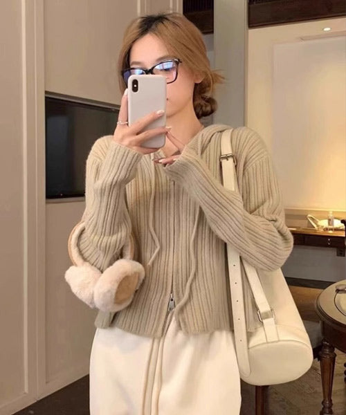 ニットジップパーカー / 15334