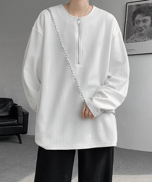 ハーフジップロンT / 15211