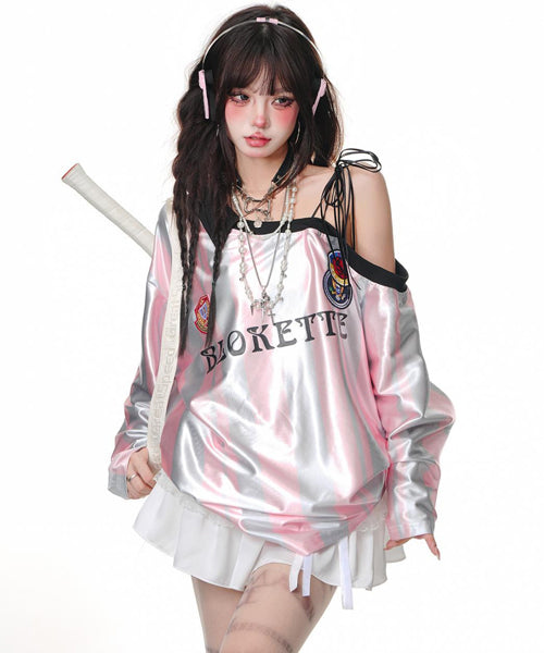 ワンショルダーゲームシャツ / 15699